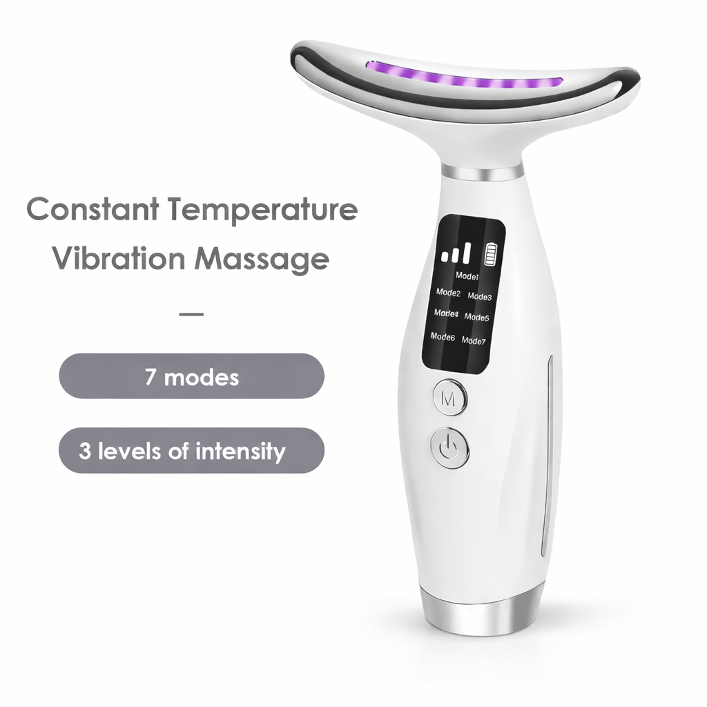 WonderGlow™ LED Face & Neck Lifting Massager