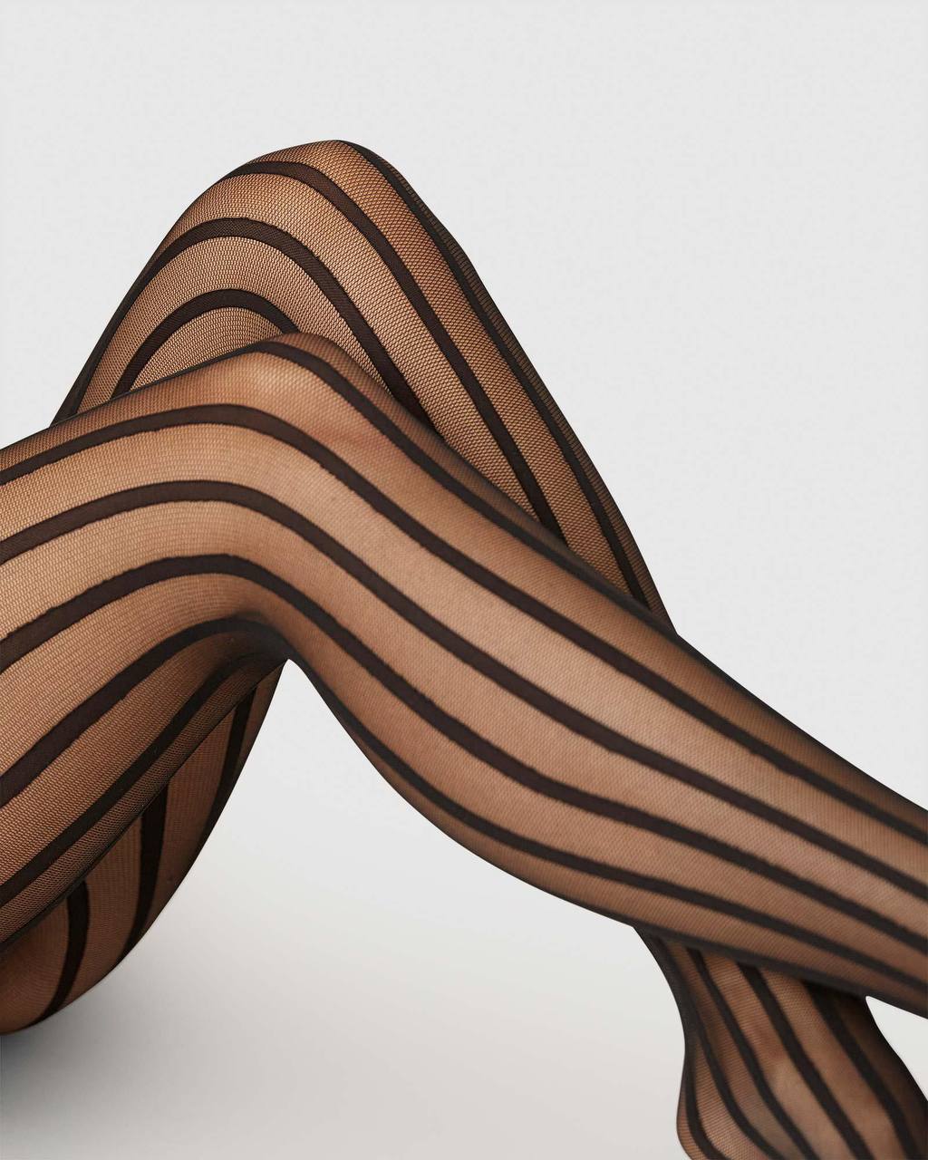 3-Pack Fishnet Tights – Black Patterned Stockings
