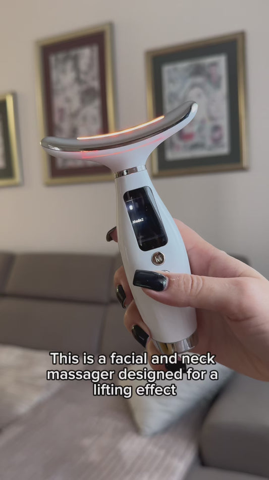 WonderGlow™ LED Face & Neck Lifting Massager